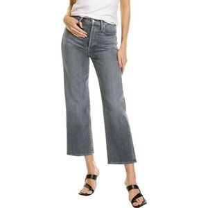 MOTHER The Rambler Ankle Jeans (Bars and Phrases) Washed Gray - Sz 32